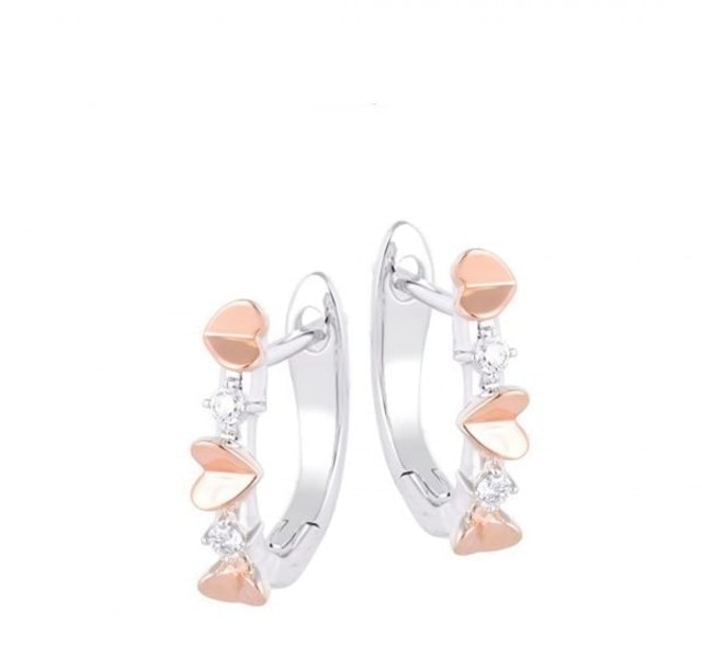 Kimberly Jewellery Anting Berlian Kombinasi 1